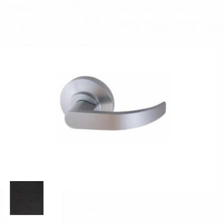 Dorma Key-In-Curved Lever, Passage Function, Lever Always Active, 695 Dark Bronze Finish 8C23-695